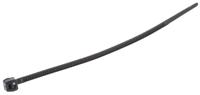 118-00030-t18ros-pa66hs-bk HellermannTyton Cable Tie, 100mm x 2.5 mm, Black Polyamide 6.6 (PA66), Pk-200