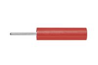 lb-4-15-s-ni-135-rt Schutzinger Red Female Banana Socket, 4 mm Connector, PC Pin Termination, 20A, 1000V, Nickel Plating