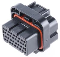 3-1437290-9 TE Connectivity, SUPERSEAL Automotive Connector Plug Black Cable Mount 34 Way