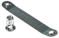 768-0732 RS PRO Bright Zinc Plated, M5 Steel Threaded Insert, 13.49mm diameter 10.16mm Depth 18.19mm