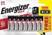 7638900437799 Energizer MAX Alkaline, Zinc Manganese Dioxide AA Batteries 1.5V