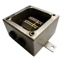 acex121280pa CE-TEK ACEX Series Junction Box, IP66, 4 Terminals, ATEX, 120 x 120 x 80mm
