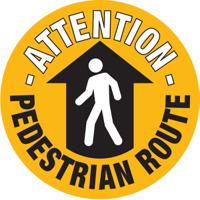 873-5931 RS PRO Self-Adhesive Area Hazard Hazard Warning Sign (English)