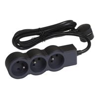 049489 Legrand 3m 3 Socket Type E - French Extension Lead