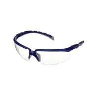s2001asp-blu 3M Solus UV Safety Glasses, Clear PC Lens