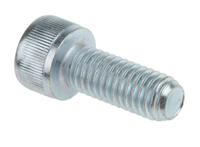 483-8398 RS PRO Bright Zinc Plated Steel Hex Socket Cap Screw, DIN 912, M8 x 20mm
