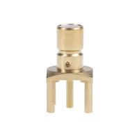 r114426000w Radiall, Plug Through Hole SMB Connector, 50Ω, Solder Termination, Straight Body
