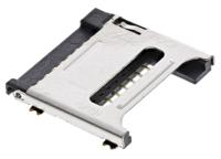 693072010801 Wurth Elektronik Micro SD Memory Card Connector