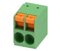 1017531 Phoenix Contact TDPT 16/ 2-SP-10.16-ZB Series PCB Terminal Block, 2-Contact, 10.16mm Pitch, Through Hole Mount, 1-Row,