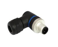 pxppam12ram03astpg9 Bulgin Circular Connector, 3 Contacts, Panel, M12 Connector, Plug, Male, IP67, Buccaneer M12 Series