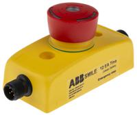 2tla030050r0200-smile-12-ea-tina ABB Jokab Smile 12 EA Tina Series Twist Release Illuminated Emergency Stop Push Button, Panel Mount, IP65