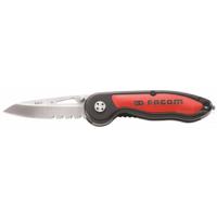 840fpb Facom Electricians Knife with Retractable Blade, Retractable, 77mm Blade Length