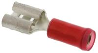 42599-2 TE Connectivity PIDG FASTON .250 Red Insulated Female Spade Connector, Receptacle, 6.35 x 0.81mm Tab Size, 0.3mm² to