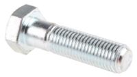279-880 RS PRO Bright Zinc Plated Steel, Hex Bolt, M16 x 60mm
