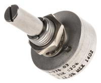 157b203mx9001 Vishay 157 20kΩ Rotary Potentiometer 1-Gang Panel Mount, 157B203MX9001