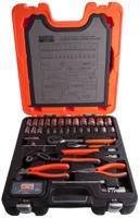 s81mix Bahco 81 Piece Electro-Mechanical Tool Kit with Box