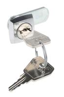0207012 Euro-Locks a Lowe & Fletcher group Company Camlock, 8mm Panel-to-Tongue, 16.1 x 13.1mm Cutout, Key Unlock