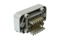 atm13-12pa-bm01 Amphenol Industrial, AT Automotive Connector Plug Grey Flange Mount 12 Way ATM13-12PA-BM01