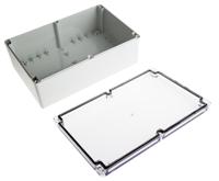 pct-162509-enclosure Fibox Grey Polycarbonate Enclosure, IP66, IP67, Transparent Lid, 250 x 160 x 90mm