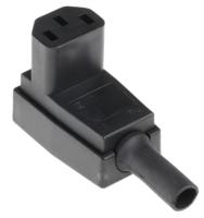 px0588 Bulgin C13 Right Angle Cable Mount IEC Connector Socket, 10A, 250 V