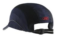 abr000-000-500 JSP Dark Blue Standard Peak Safety Cap, HDPE Protective Material