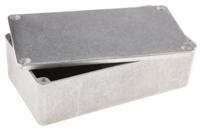 1590n1 Hammond 1590 Series Natural Die Cast Aluminium Enclosure, IP54, Natural Lid, 121.2 x 65.5 x 39.8mm