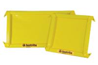 jen28414yl Justrite PVC Spill Berm for Spill Control, 19L Capacity