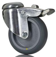2477ygo075p30-11 Tente Swivel Castor Wheel, 150kg Capacity, 75mm Wheel