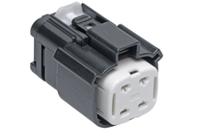 19432-0001 Molex Male Connector Housing, 5.84mm Pitch, 4 Way, 2 Row