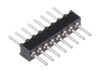 850-80-008-10-001101 Preci-Dip 850 Series Straight Through Hole Pin Header, 8 Contact(s), 1.27 mm Pitch, 1 Row, Unshrouded