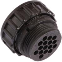 182642-1 TE Connectivity Circular Connector, 16 Contacts, In-Line, Standard Connector, Socket, Female, CPC Series
