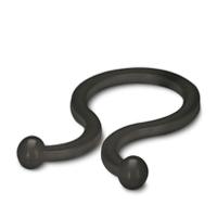3241102 Phoenix Contact Black Silicone twist tie, 10.2mm Max. Bundle