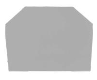 242-0466 RS PRO Separator for Use with Feed Through Terminal Block