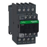 lc1dt40ed Schneider Electric TeSys D LC1D Contactor, 48 V dc Coil, 4-Pole, 40 A, 4NO, 690 V ac/dc
