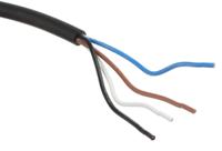 1200060025 Brad from Molex Female 4 way M12 to Unterminated 4 way Free End Sensor Actuator Cable, 5 m