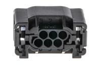 1-967616-1 TE Connectivity, Micro Quadlok System Automotive Connector Socket Black Cable Mount 6 Way, Crimp Termination