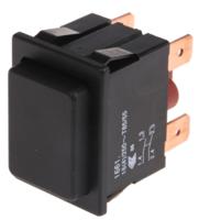 16610101 Marquardt Push Button Switch, Momentary, Panel Mount, DPST