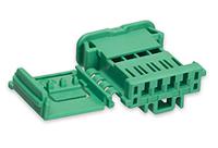 98817-1045 Molex Automotive Connector Socket Green Cable Mount 4 Way, Crimp Termination