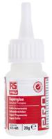 473-461 RS PRO Cyanoacrylate 20 g, Transparent