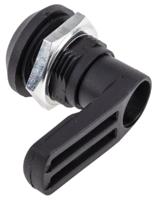 192-7132 RS PRO Black Locking Handle, Compression Latch