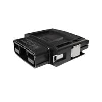 sbsx75a-plug-blk Anderson Power Products SBSX Heavy Duty Power Connector Housing, Right Angle