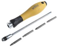 10389 Wiha Driver Bit Set 26 Pieces, Hexagon, Phillips, Slotted, Torx