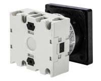 gx2051u Lovato, 1P 3 Position 60° Changeover Cam Switch, 690V (Volts), 20A, Short Black Handle Actuator