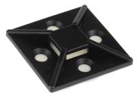 730-0335 RS PRO Self Adhesive Black Cable Tie Mount 38 mm x 38mm, 10.2mm Max. Cable Tie Width