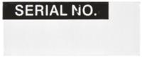 445-3616 RS PRO Adhesive Pre-Printed Adhesive Label-Serial No.-. Quantity: 180