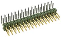 1-826634-6 TE Connectivity AMPMODU MOD II Series Right Angle Through Hole Pin Header, 32 Contact(s), 2.54 mm Pitch, 2 Row,