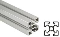 38429924251000 Bosch Rexroth Silver Aluminium Profile Strut, 45 x 45 mm, 10mm Groove, 1000mm Length