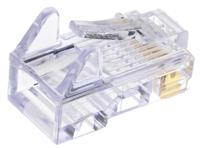 108-080810-24 Sentinel 08 Series Male RJ45 Connector, Cable Mount Straight 1 Port 8 -Way
