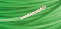 6714-gr005 Alpha Wire Ecogen Ecowire Series Green 0.52 mm² Hook Up Wire, 20 AWG, 10/0.25 mm, 30m, MPPE Insulation, 6714 GR005