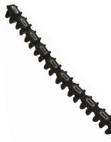 0-381-00 Legrand CAB 3 Clip On Cable Markers, Black, Pre-printed "0", 0.15 → 0.5mm Cable, 0 381 00